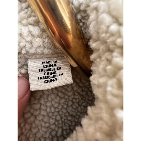 Levis Denim Jacket Sherpa Lined Trucker Jean Coat Classic rugged Women’s S - Picture 4 of 11